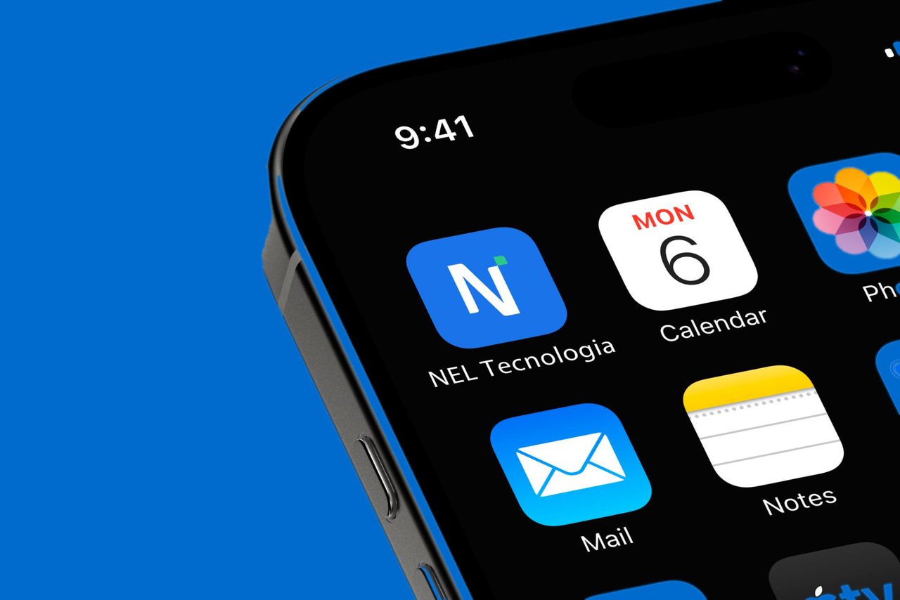 Identidade NEL Tecnologia aplicada em um celular